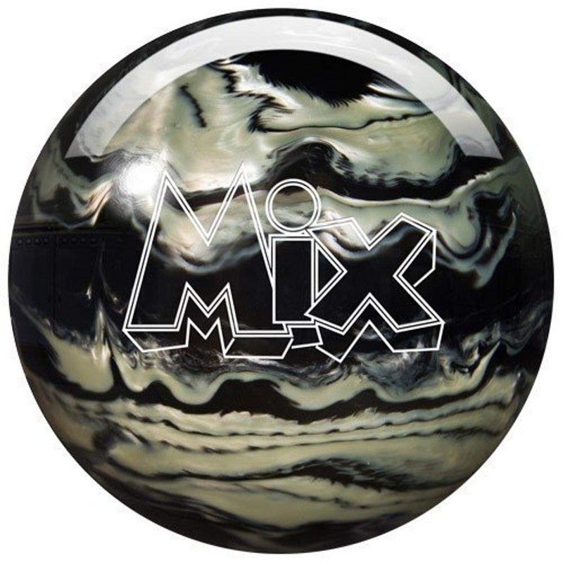 Storm Mix Urethane Bowling Ball, Black/White, 14 lb